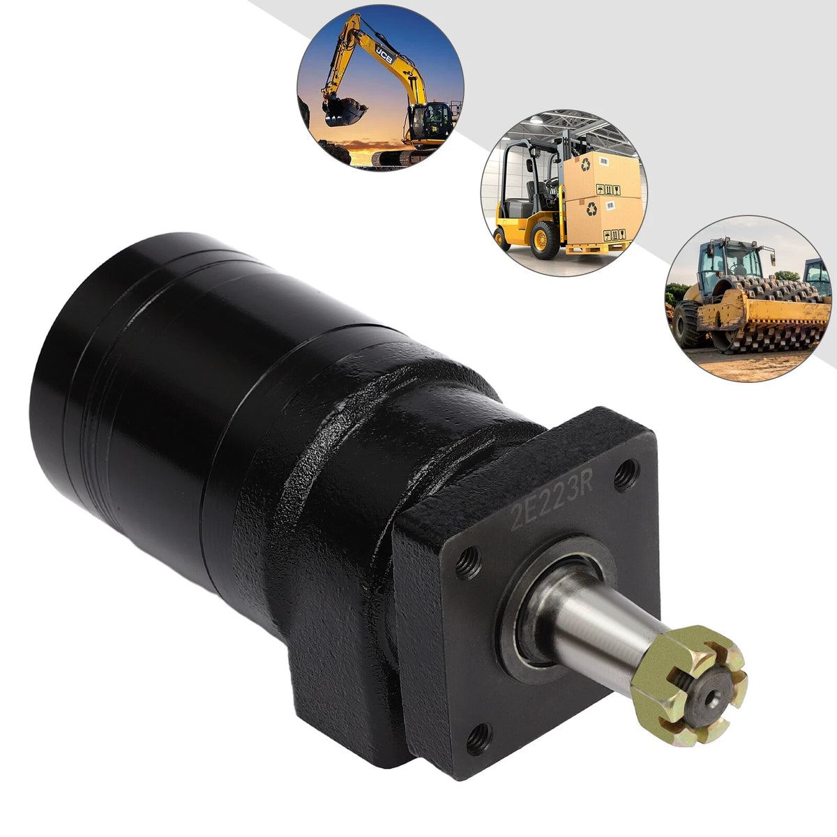 Hydraulic Wheel Motor for Exmark Parker (1-603718, TE0230FS250AAFA)