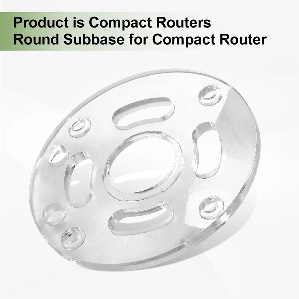Router Sub Base for DeWalt 20V Compact Routers (DCW600B, DWP611)
