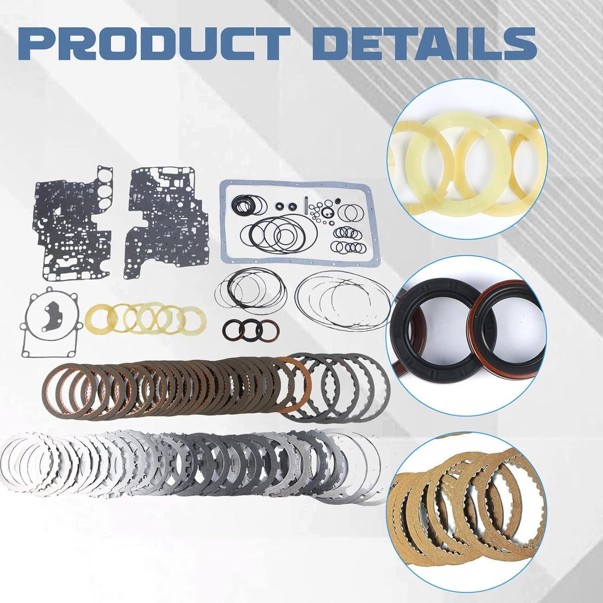 Transmission Rebuild Overhaul Kit for Toyota 4Runner (A340E, A340F, A340H, A343F)
