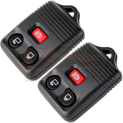 Set of 2 Keyless Key Fob Remote Cases for Ford F150 Expedition (1998–2010)