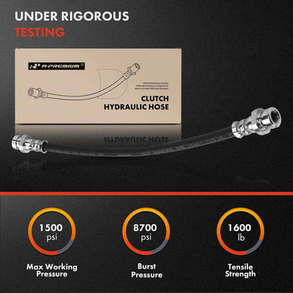 Clutch Hydraulic Hose Line for Hyundai Accent, Kia Rio (2006–2011) 2201753, H621845