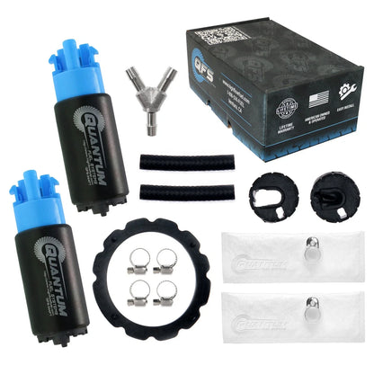 2X Dual 340LPH Fuel Pumps + Y-Fitting Kit for Ford Lightning F150 (1999–2004)