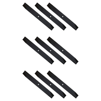 9pk. Mower Blades for Grasshopper 61" Deck (Fits Snapper ZTR ZU4803M)
