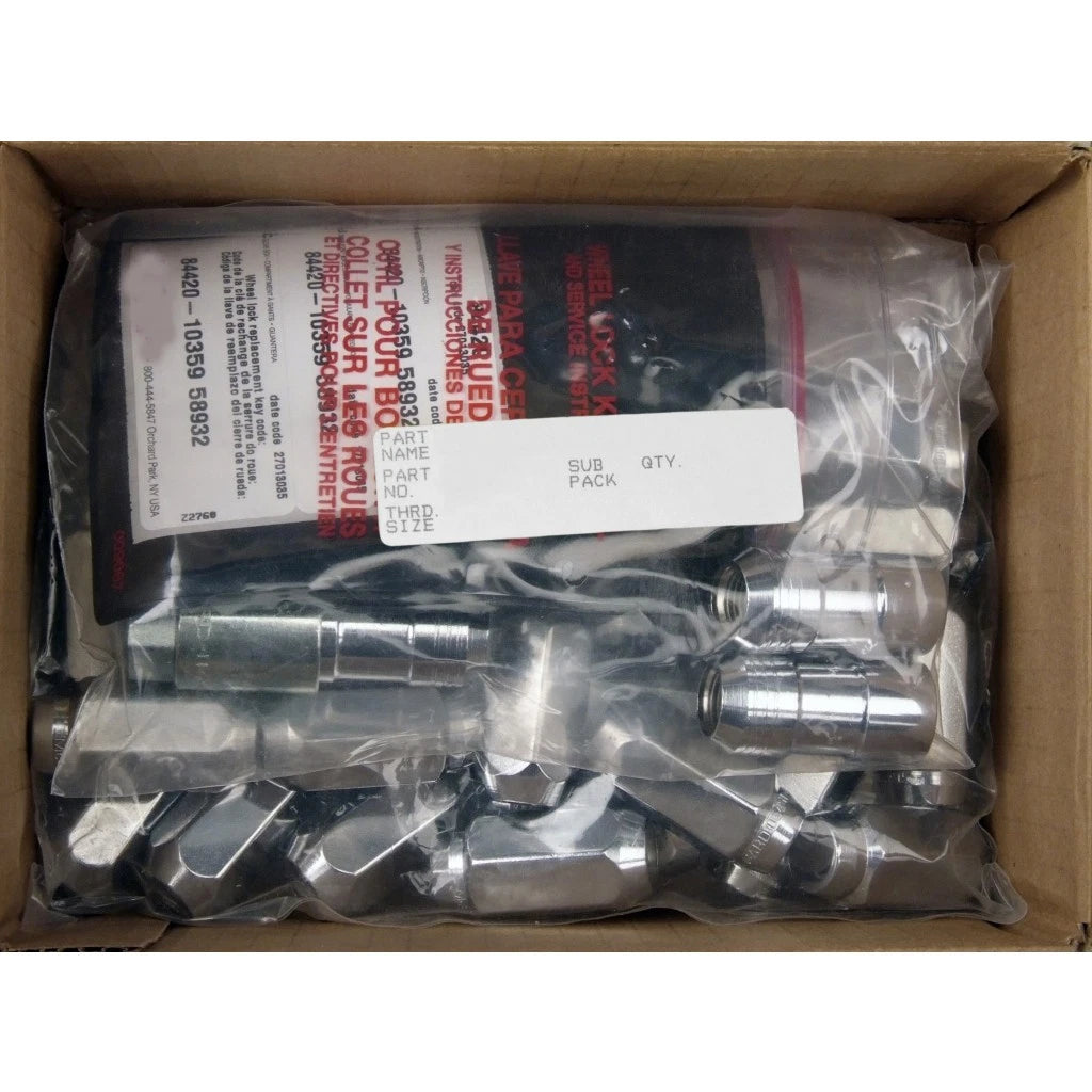 McGard Hex Lug Install Kit for GMC Yukon XL (2015–2020) | TLX-mcg84838-CL360A90 | Chrome