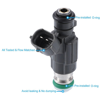 6X Fuel Injector for Nissan Altima 3.5L (2002–2005) 16600-AE060