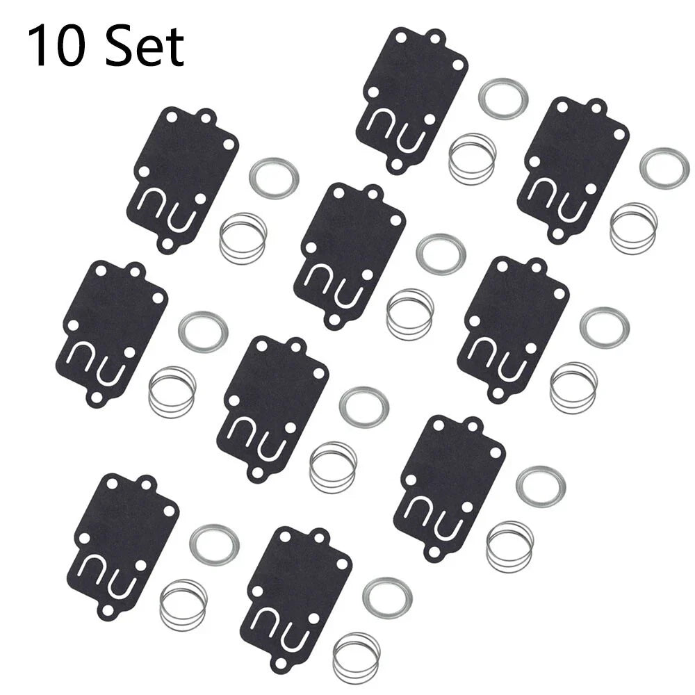 Set of 10 Carburetor Diaphragm Kit for Briggs & Stratton (270026, 272538, 272637)