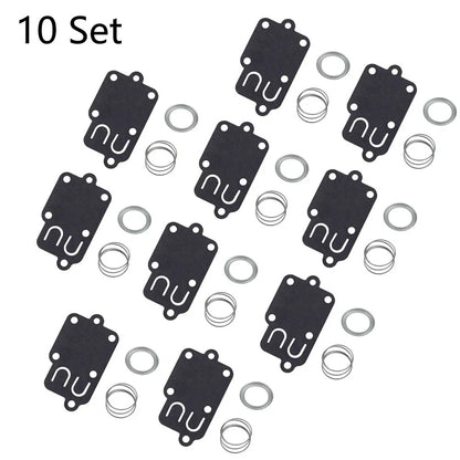 Set of 10 Carburetor Diaphragm Kit for Briggs & Stratton (270026, 272538, 272637)