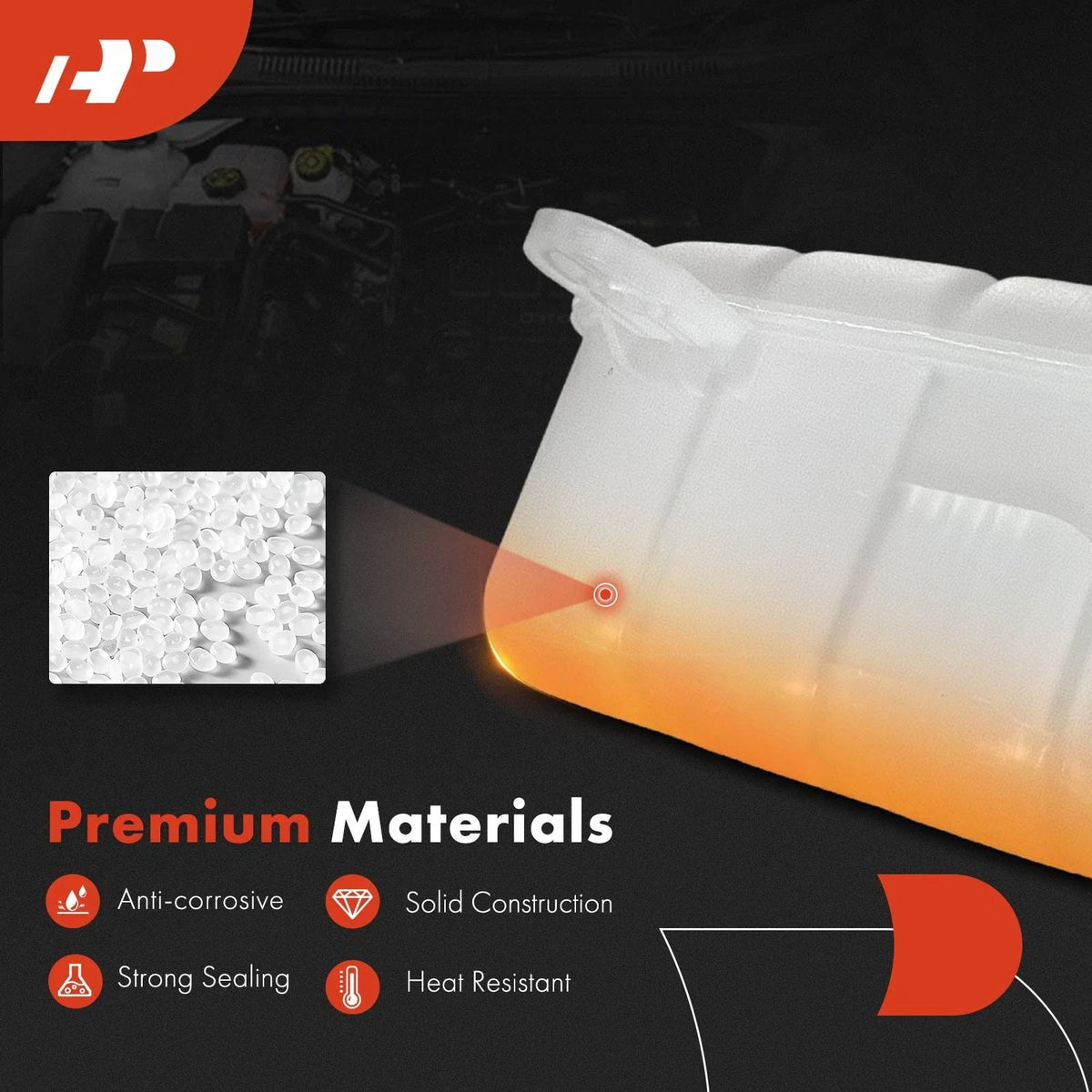 Coolant Reservoir Expansion Tank w/Cap for Buick Encore (2016–2019, 2022)