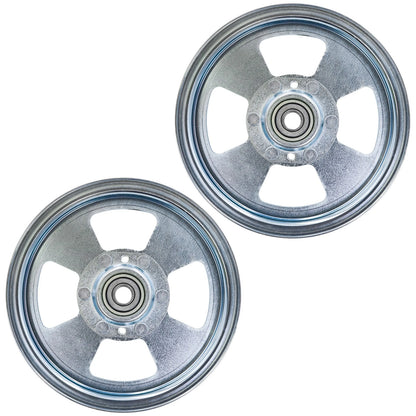 Set of 2 Flat Idler Pulleys for Ferris Simplicity Snapper Zero-Turn (PY477+PY477)