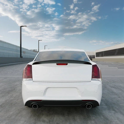 Trunk Rear Spoiler Wing Lip for Chrysler 300 300S 300C (2011–2023) Glossy Black
