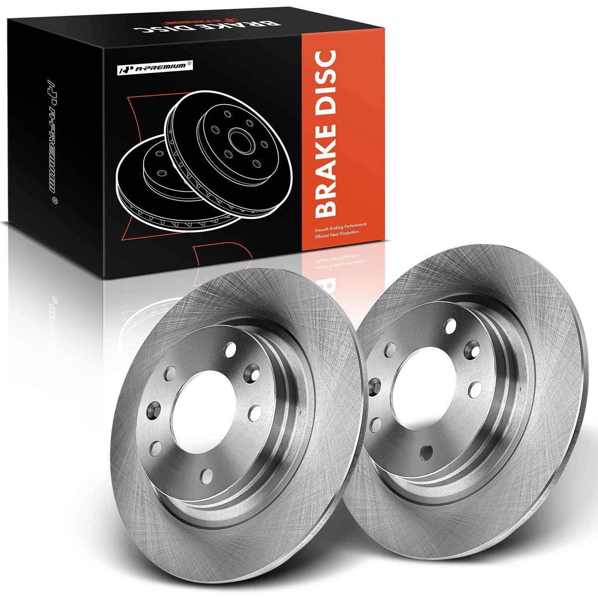 Rear Disc Brake Rotors for Ford Fusion Mercury Milan (2006–2012)