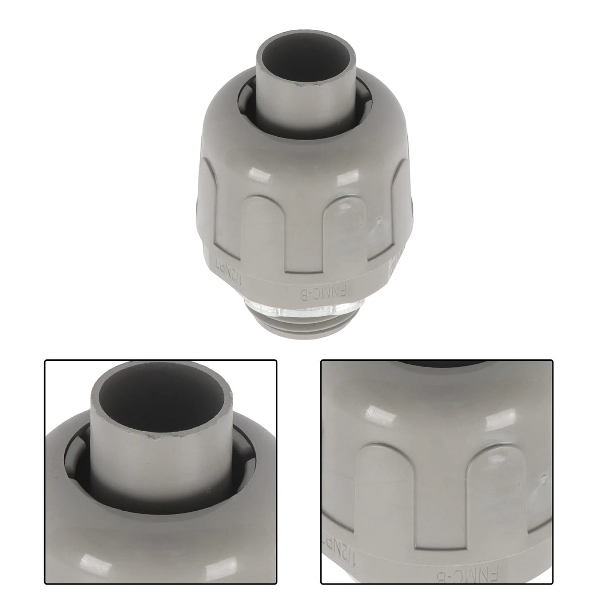 150 Pcs 1/2 Inch Liquid Tight Connector PVC Electrical Conduit Fittings