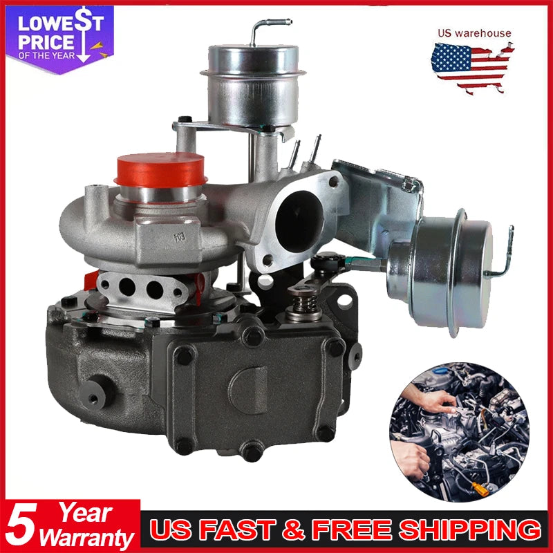 Turbocharger TD04HL for Acura RDX 2007–2012 (TD04HL-15TK31-VFT, 49389-01043)