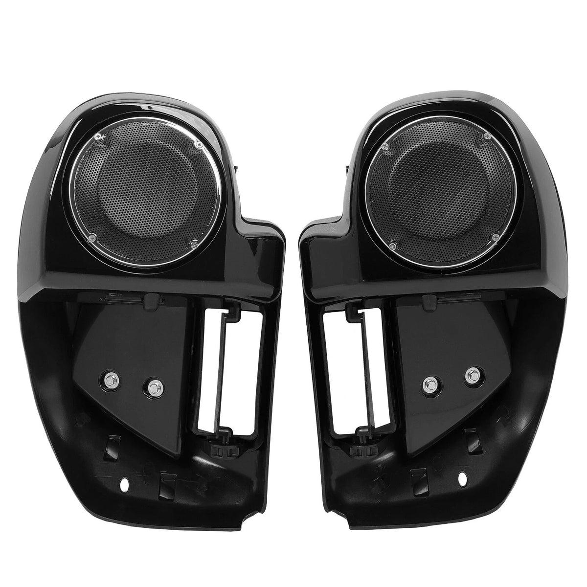 Lower Vented Fairing 6.5" Speaker Box Pod for Harley Road King Glide (2014–2024)