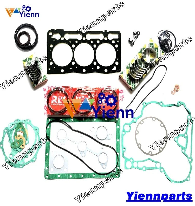 Overhaul Re-ring Kit D1463 for Kubota Bobcat 328 325C