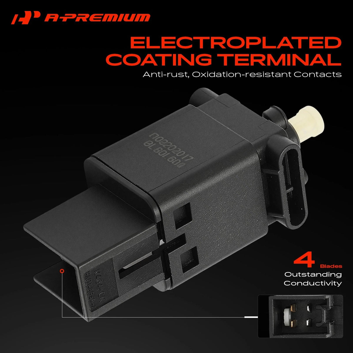 Brake Light Switch for Mazda 2 6 CX-7 CX-9 MX-5 RX-8 (2004–2011) GJ6E66490 SLS354 SLS581