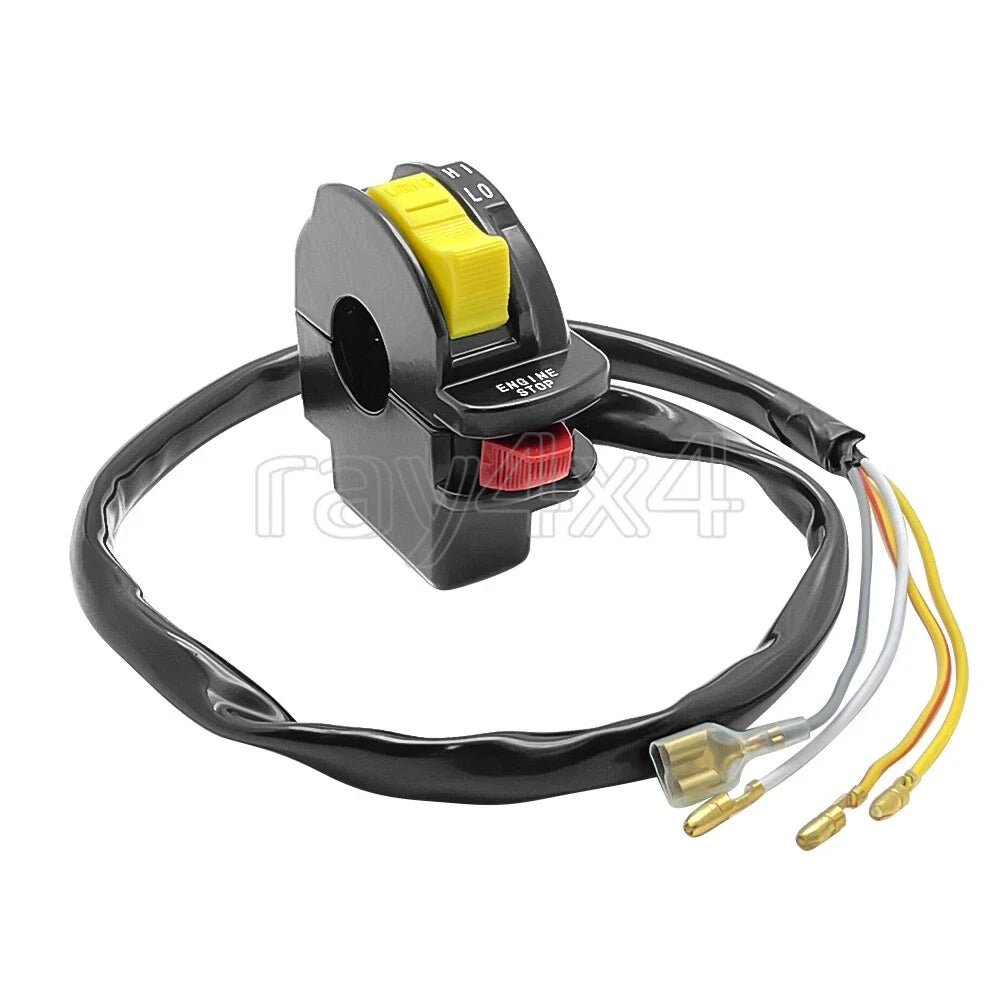 Left Handle Stop Kill Switch for Suzuki Quadsport 250, Quadracer 250, Quadrunner 185 (1985–2002)