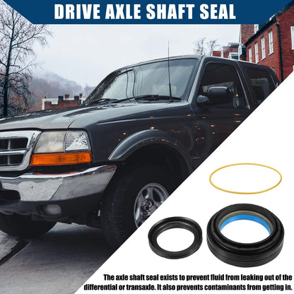 Set of 1 Front Axle Steering Bushing Seal for Ford Super Duty F250 (1999–2007)