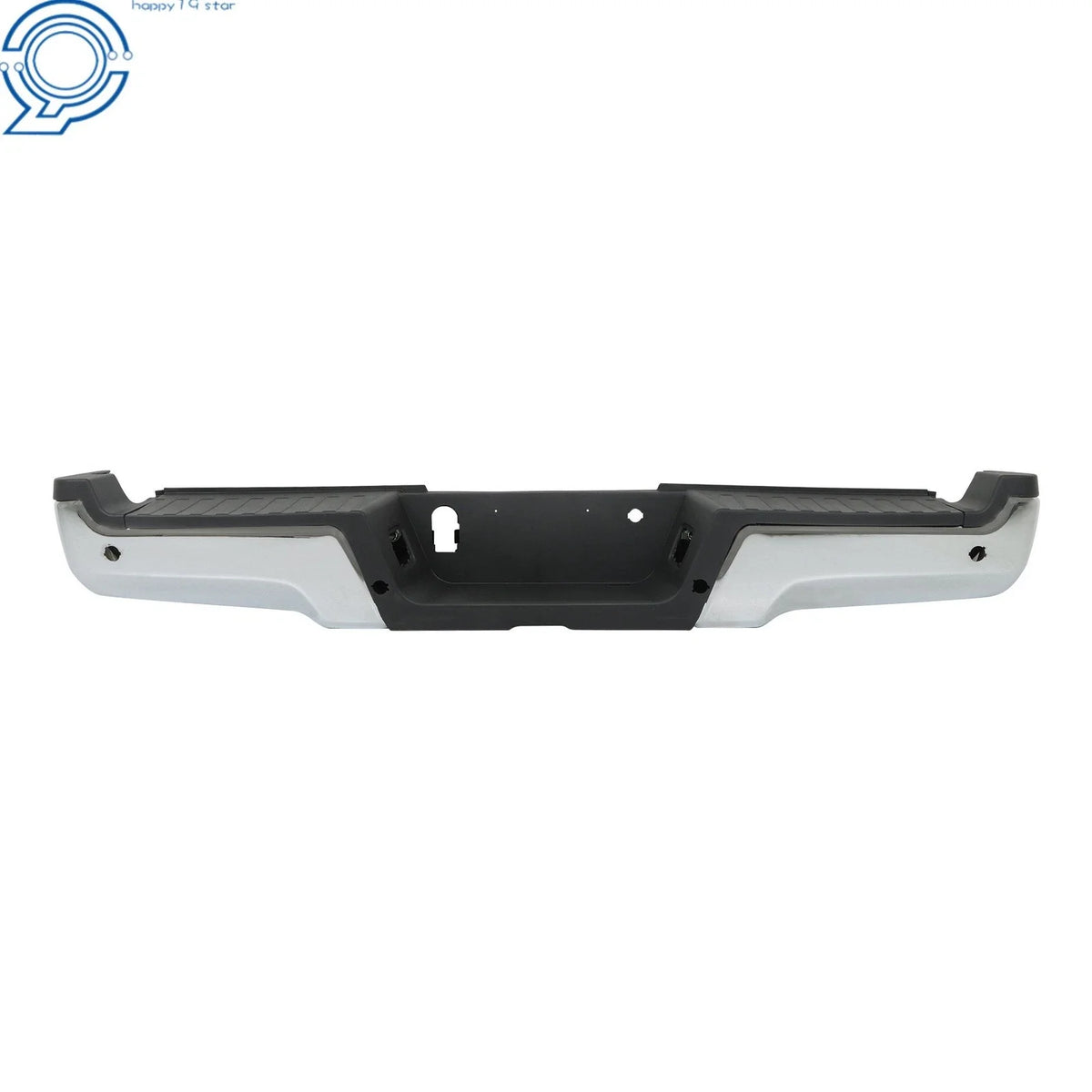Rear Bumper Assembly for Ford F-250 F-350 Super Duty (2017–2022) Chrome w/ Park