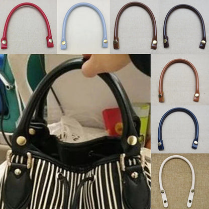 1 Pair PU Leather Handbag Handle for Women Shoulder Bag Strap