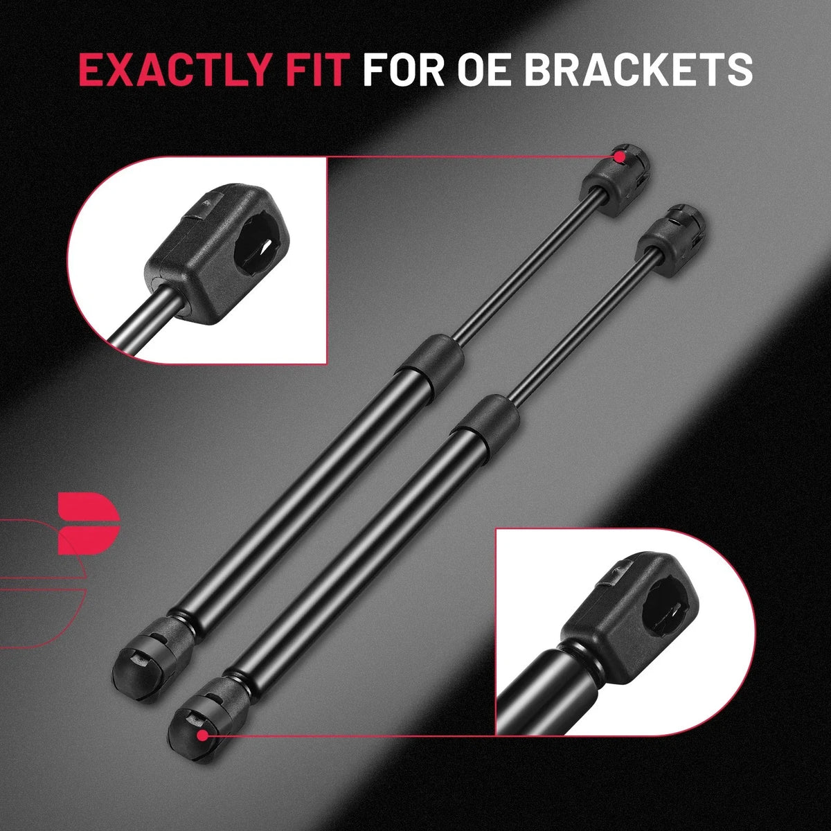 13-Inch Gas Struts Lift Support Shocks for Automotive (2010–2020)
