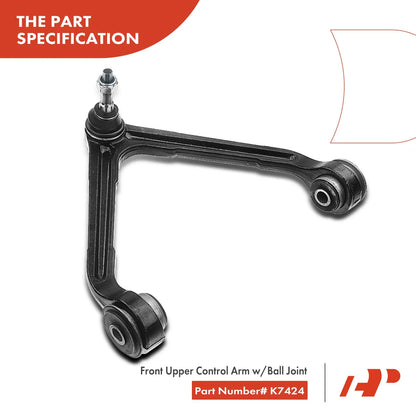 Set of 4 CV Axle Control Arms for Dodge Ram 1500 (2002–2008)