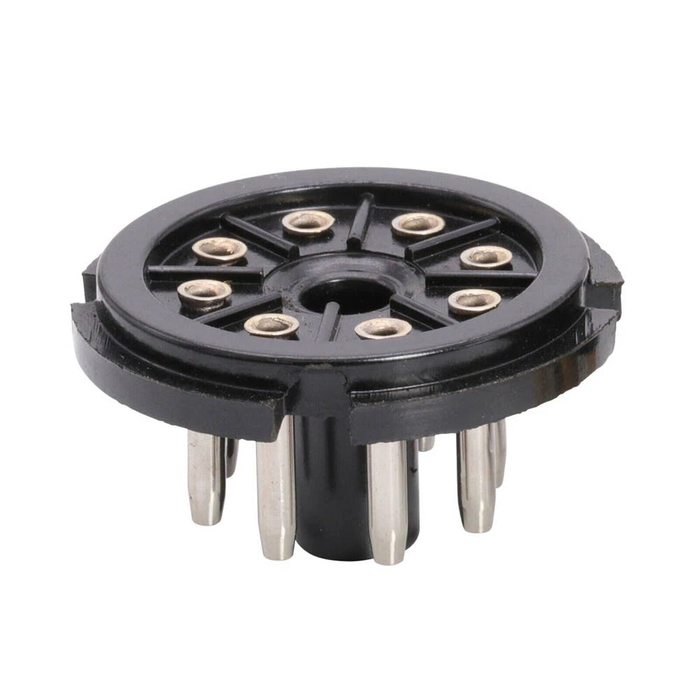 5Pcs 8Pin Octal Bakelite Tube Base Socket Saver Adapter for EL34 6N8P