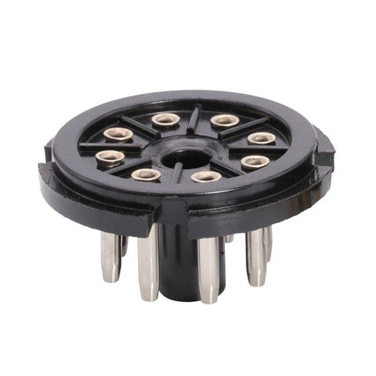 5Pcs 8Pin Octal Bakelite Tube Base Socket Saver Adapter for EL34 6N8P