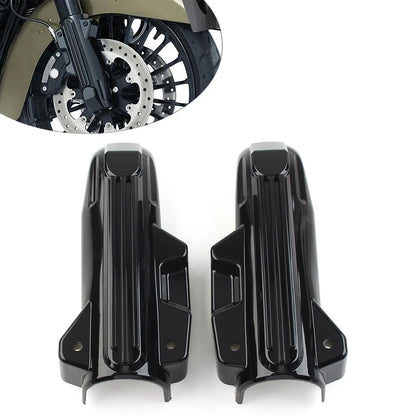 Lower Fork Covers Black for Harley Electra Glide 2014–2022