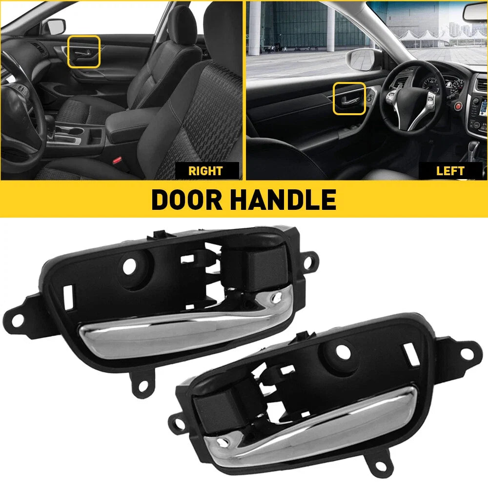 Inside Interior Door Handle Left+Right for Nissan Altima Pathfinder Titan (2013–2018)