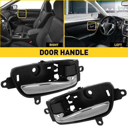 Inside Interior Door Handle Left+Right for Nissan Altima Pathfinder Titan (2013–2018)