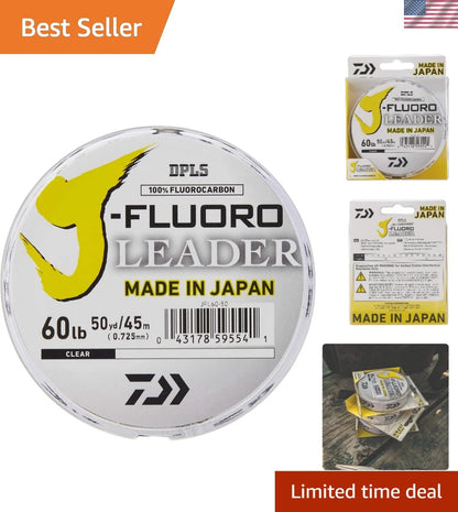 Abrasion Resistant Fishing Line for (50 Yds, 60 lb)