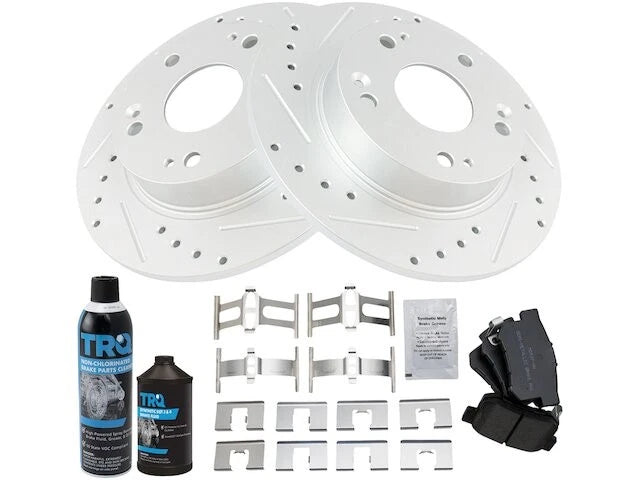 Brake Pad and Rotor Kit for Acura ILX (2013–2015) 82358RDVN