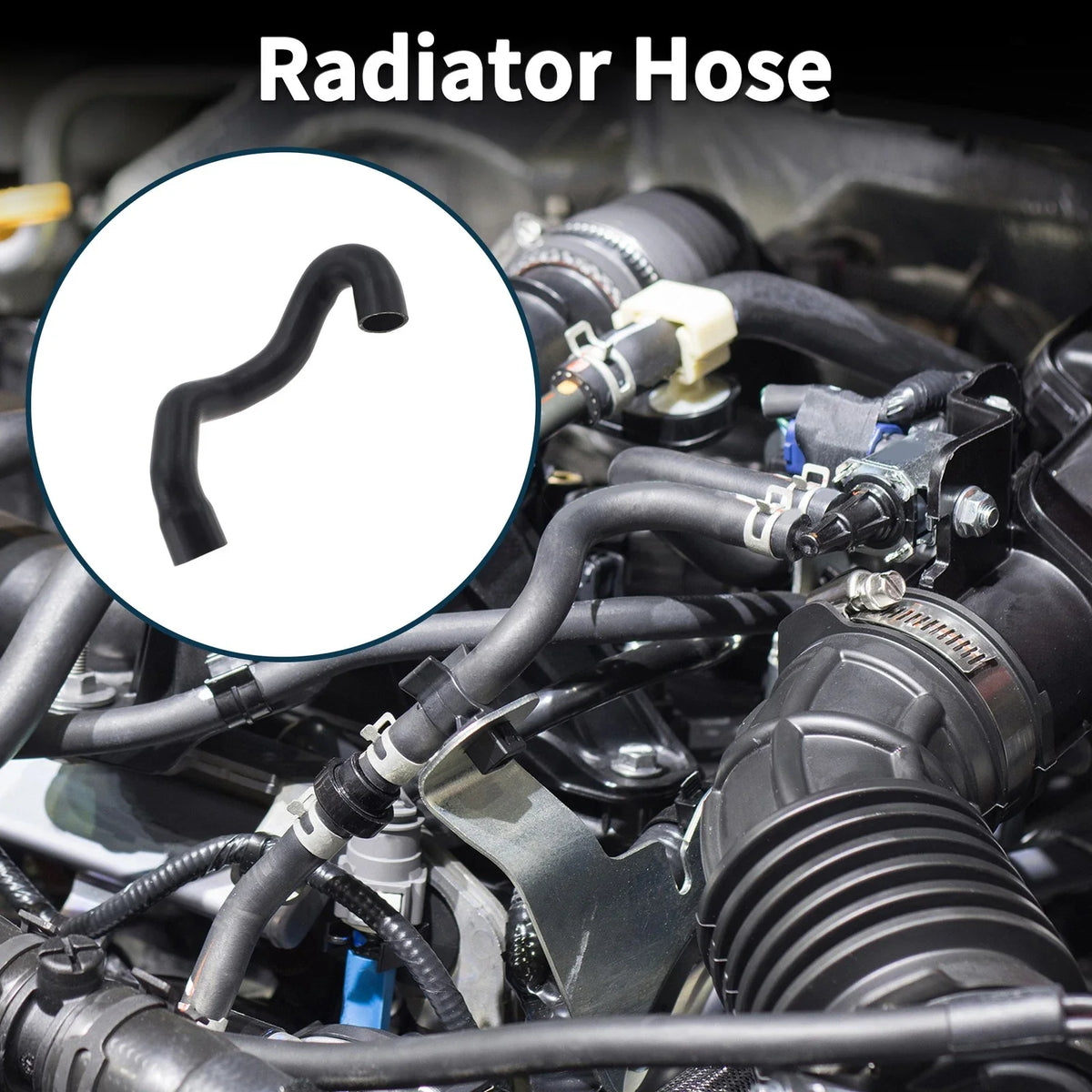 Radiator Hose No. 11537649394 for BMW X5 F15 3.0L (2014–2018)