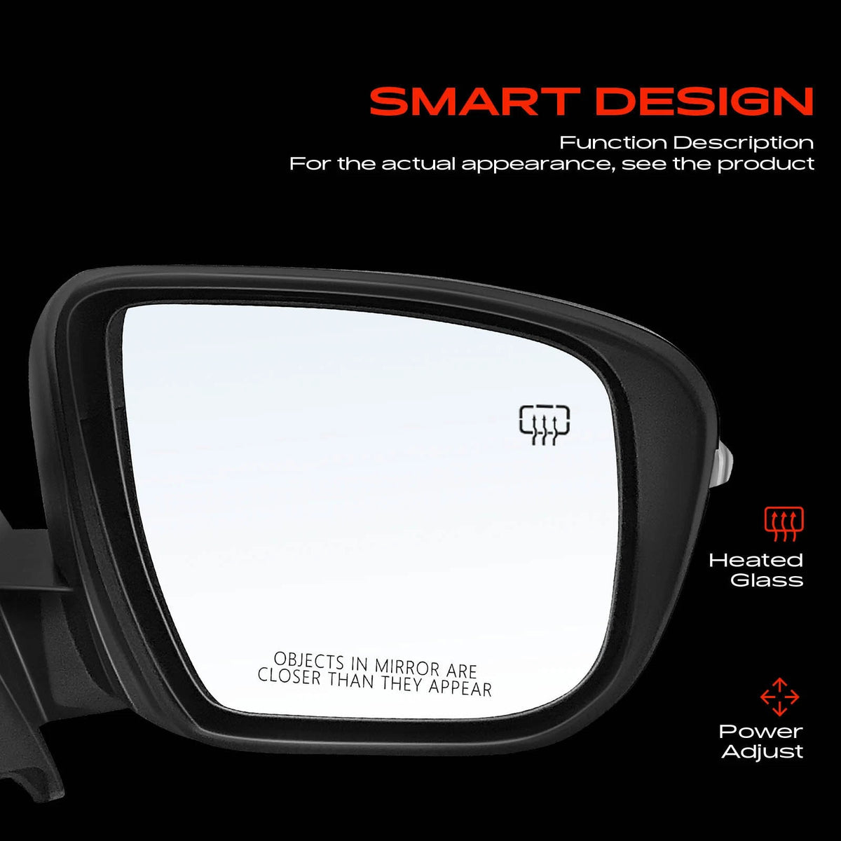 Power Mirror for Nissan Pathfinder (2018–2020) - 963019PJ9B, 963733JA0E, NI1321319