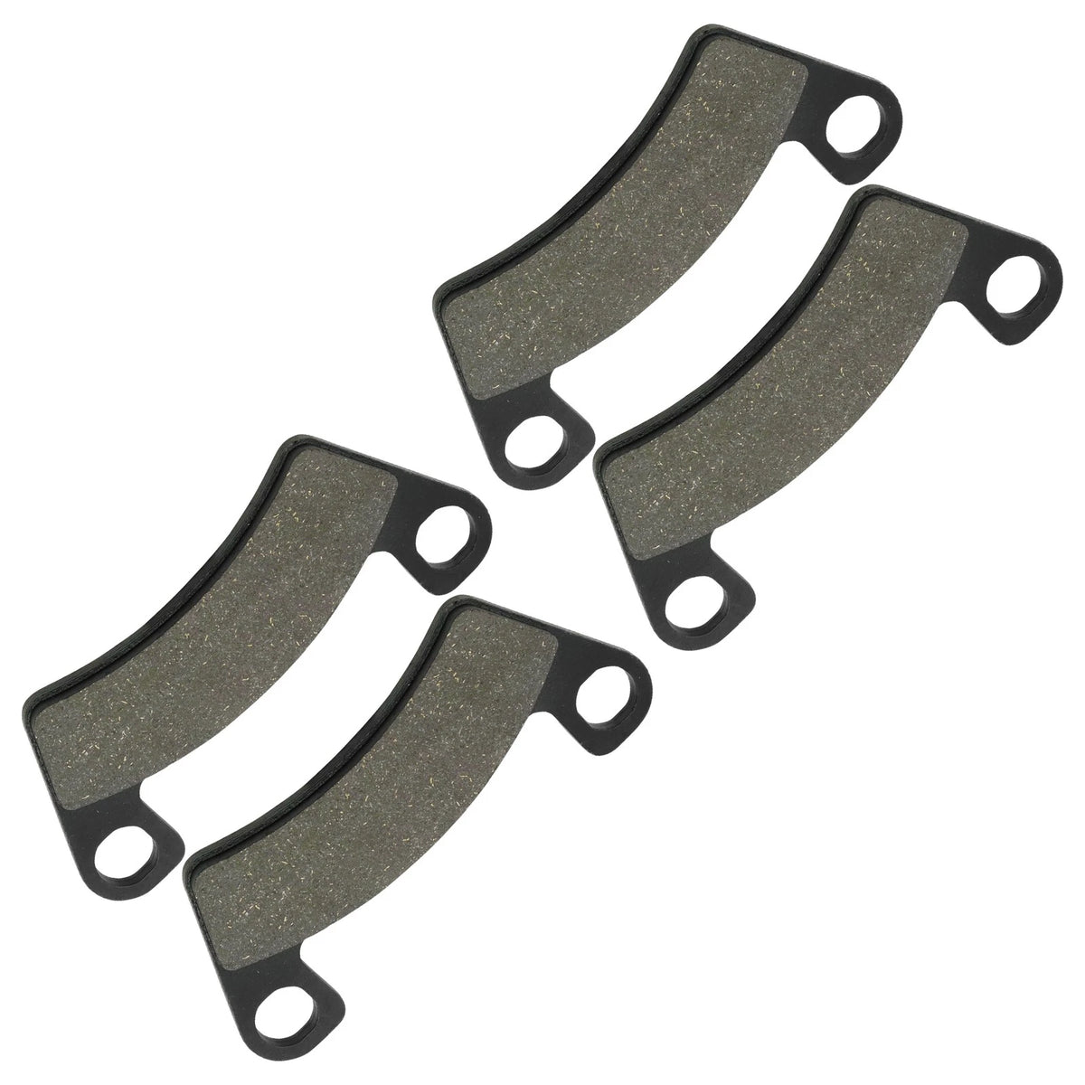 Set of 2 Semi-Metallic Brake Pads for John Deere (AM148144, AM148755)
