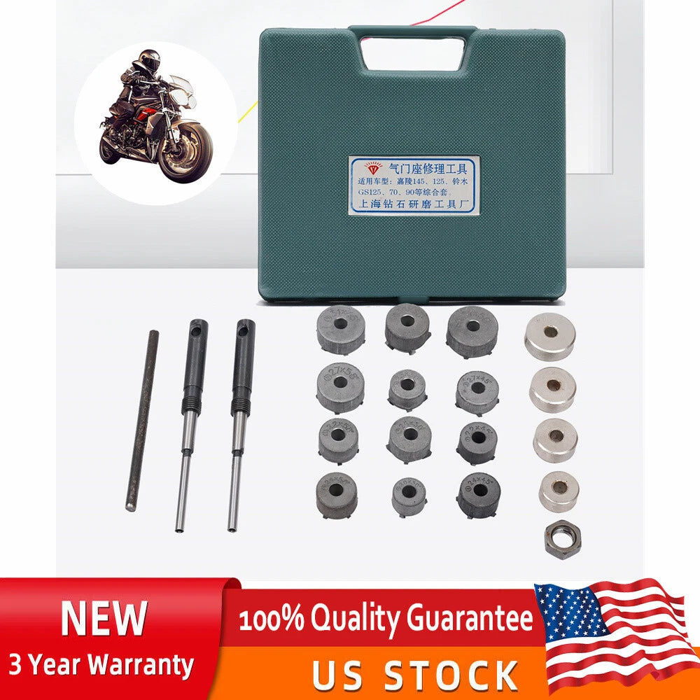 Set of 4 Universal Valve Seat Reamer Grinding Wheels for Valve Tools
