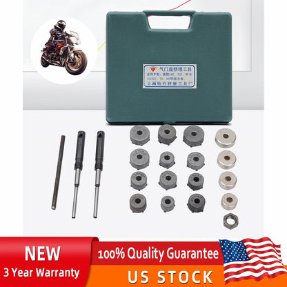 Set of 4 Universal Valve Seat Reamer Grinding Wheels for Valve Tools