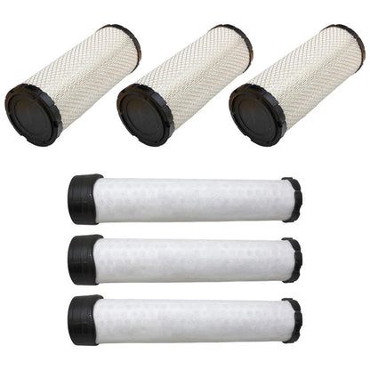 Set of 3 Inner Outer Air Filters for New Holland 1530 1630 1725 1925