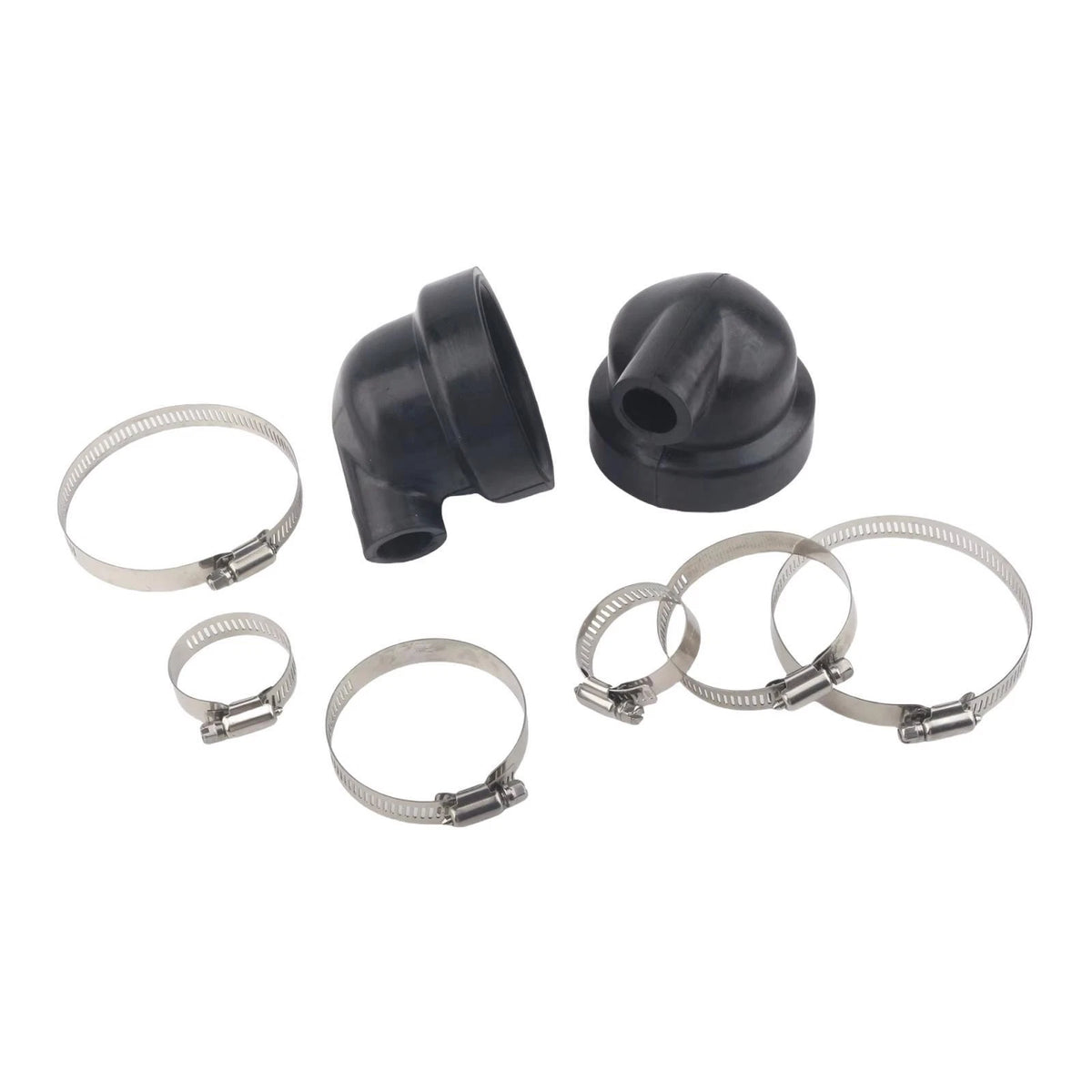 2X Heat Exchanger End Cap for Volvo Penta MD 2030 (145536370, 3580326)