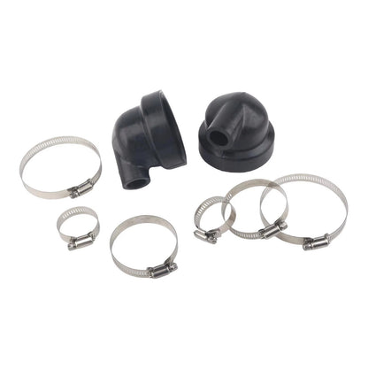 2X Heat Exchanger End Cap for Volvo Penta MD 2030 (145536370, 3580326)