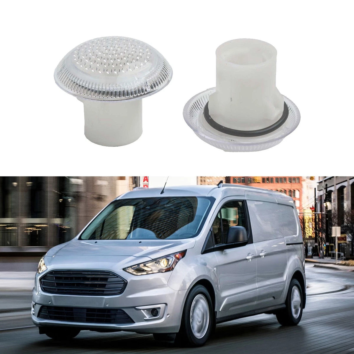 Set of 2 Indicator Lenses for Ford Transit Connect