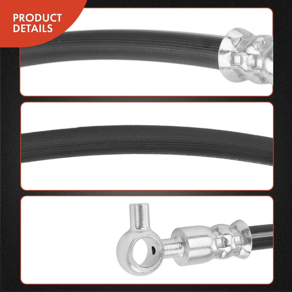 Rear Brake Hydraulic Hose for Ford Edge Lincoln MKX (2007–2010)