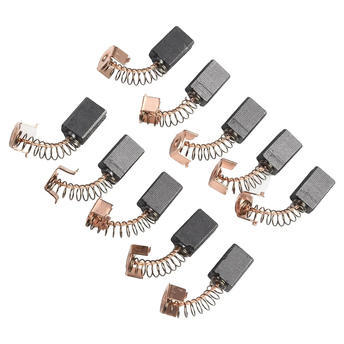 Set of 10 Carbon Brushes 5x8x12mm for Black Decker Angle Grinder G720
