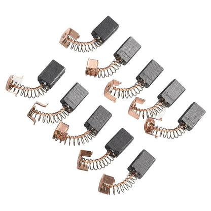 Set of 10 Carbon Brushes 5x8x12mm for Black Decker Angle Grinder G720