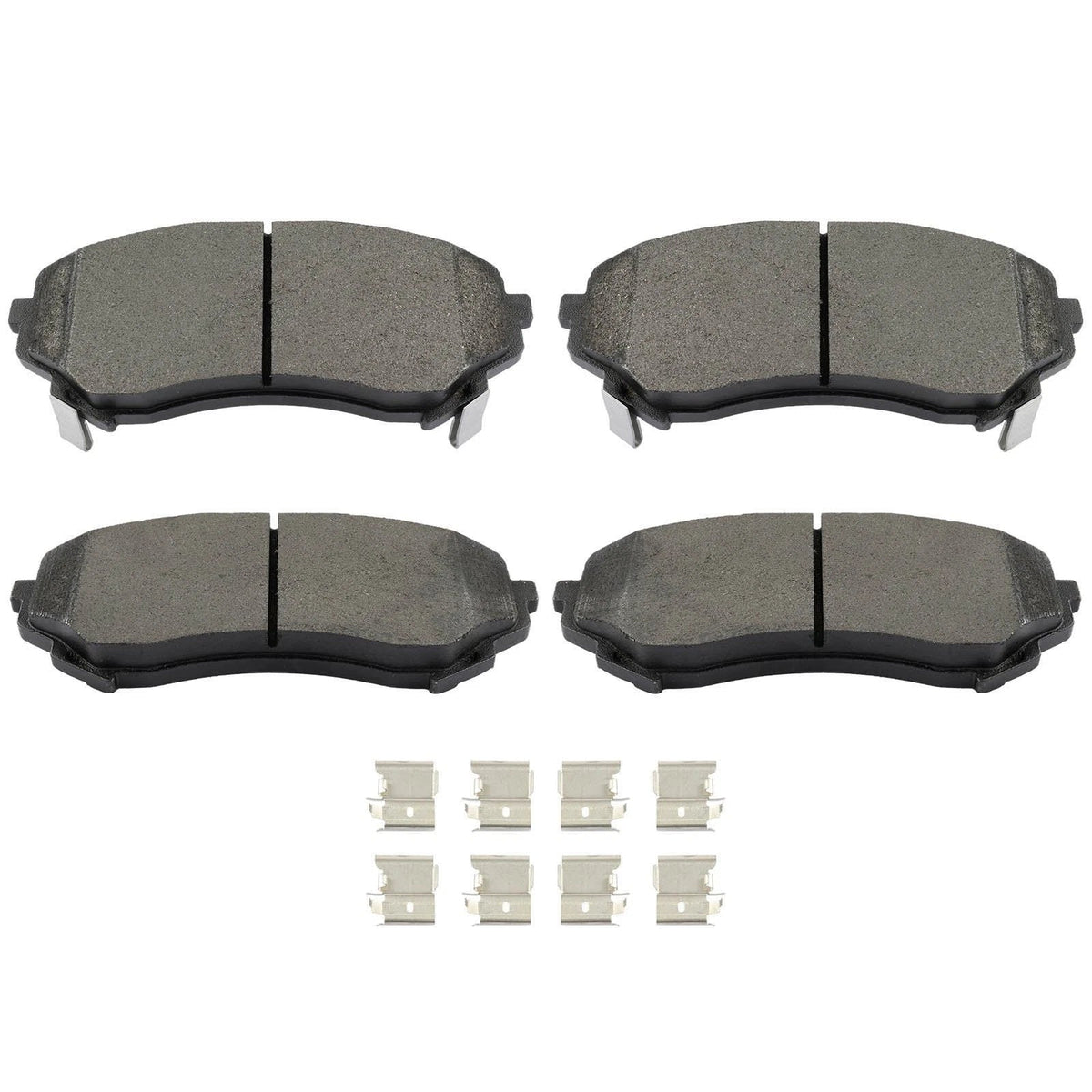 Set of 4 Front Brake Pads for Cadillac CTS (2008–2013)