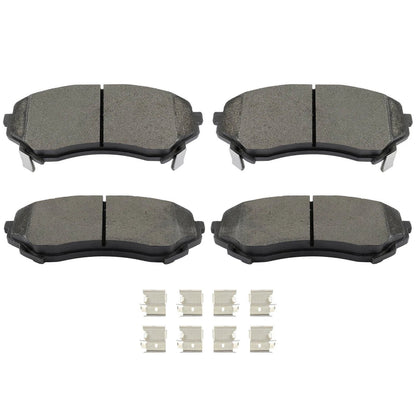 Set of 4 Front Brake Pads for Cadillac CTS (2008–2013)