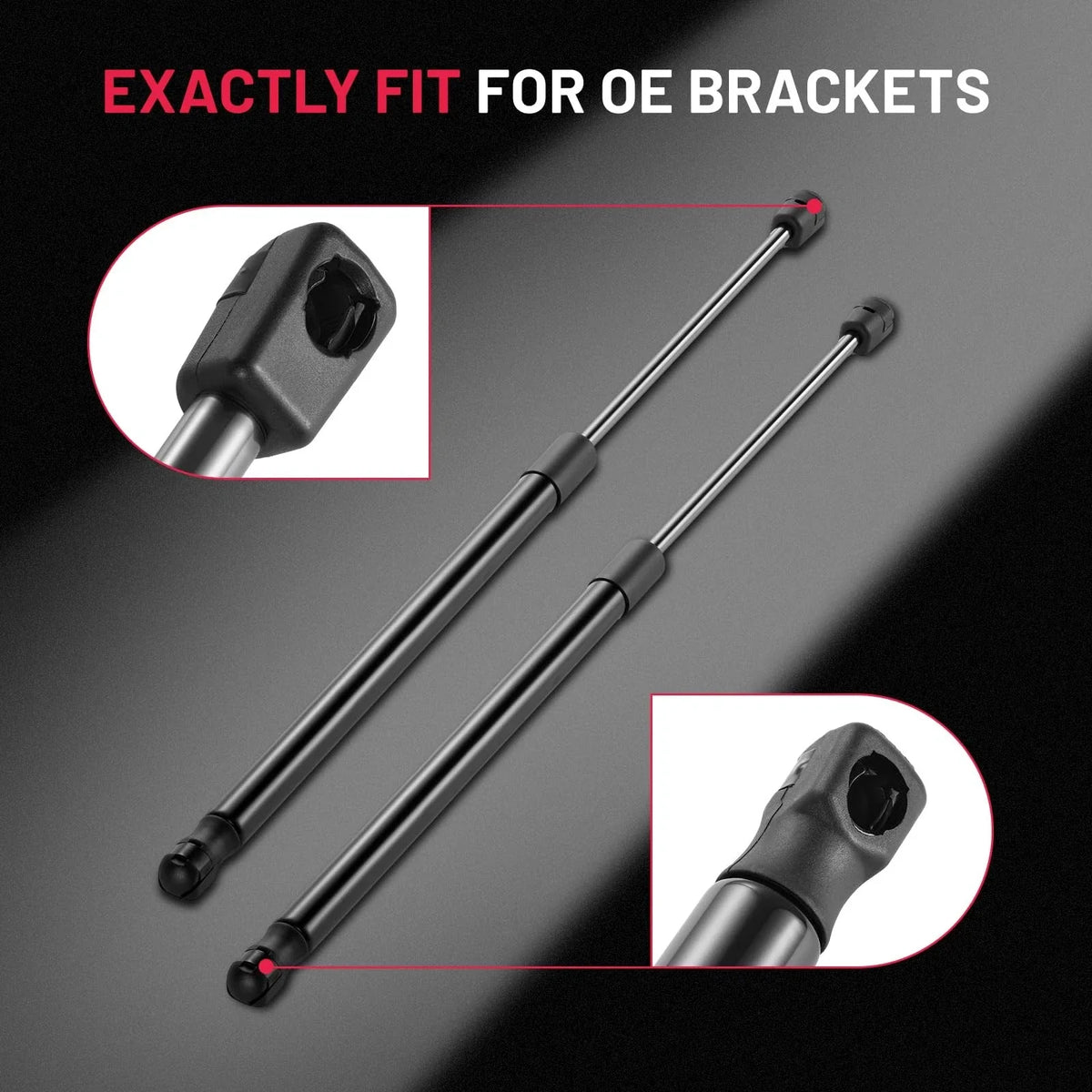 Set of 2 Hood Lift Supports for Volvo XC90 (2003–2014) 6324