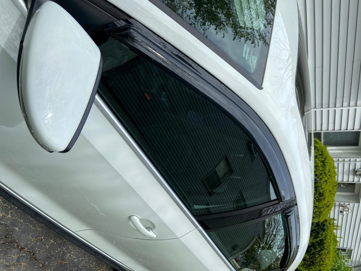 Set of 4 AVS 3M Stick On Rain Guard Vent Visors for VW Jetta (2011–2018) 94985