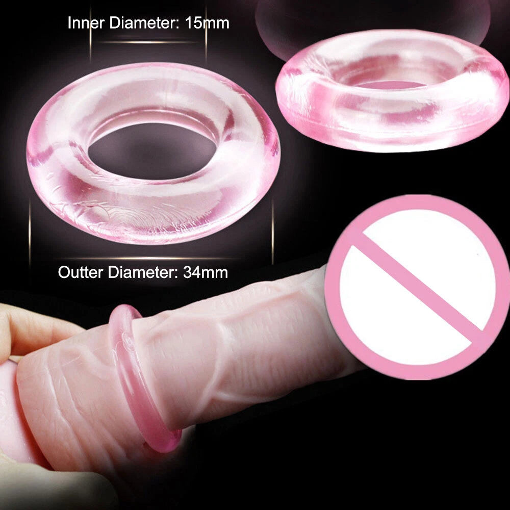 Men's Transparent High Elastic Soft Thong Underwear